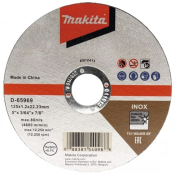 Disc Taiere Inox WA46R 125x1.2x22.23